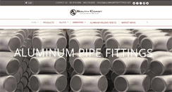 Desktop Screenshot of aluminumpipefittings.net